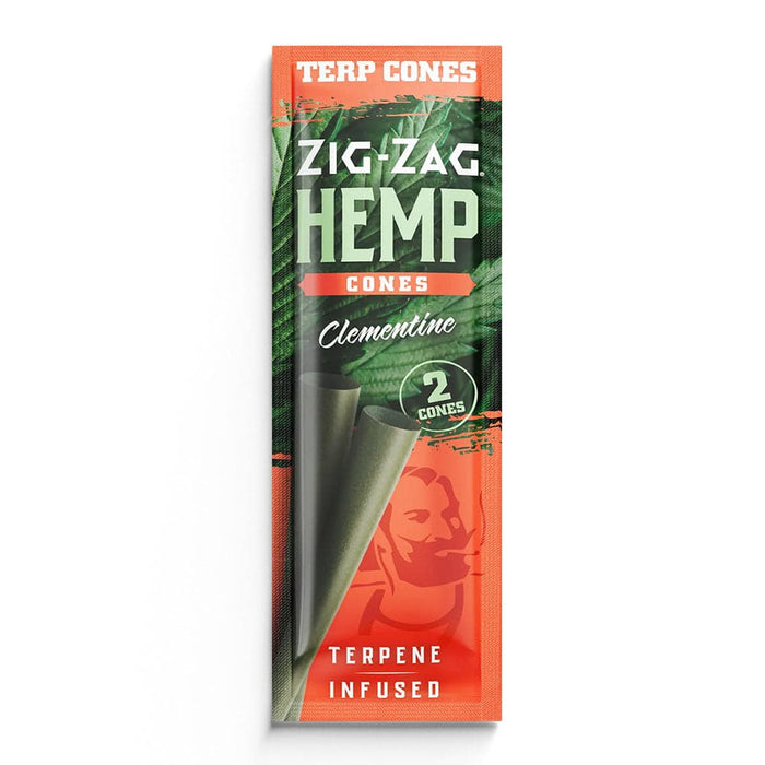 Zig Zag Terpene Infused Pre-Rolled Cones | 2pk | 15pc Display - Toker Supply