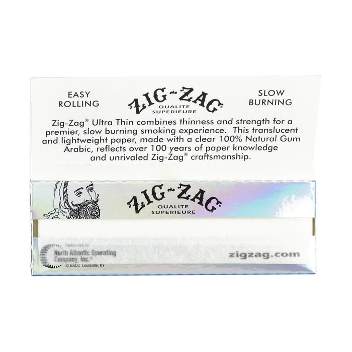 Zig Zag Ultra Thin Rolling Papers - Toker Supply