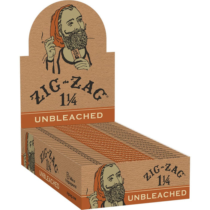 Zig Zag Unbleached Rolling Papers - Toker Supply