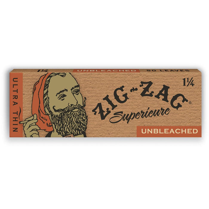 Zig Zag Unbleached Rolling Papers - Toker Supply