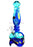 11" Colored Glass Rocket Water Pipe