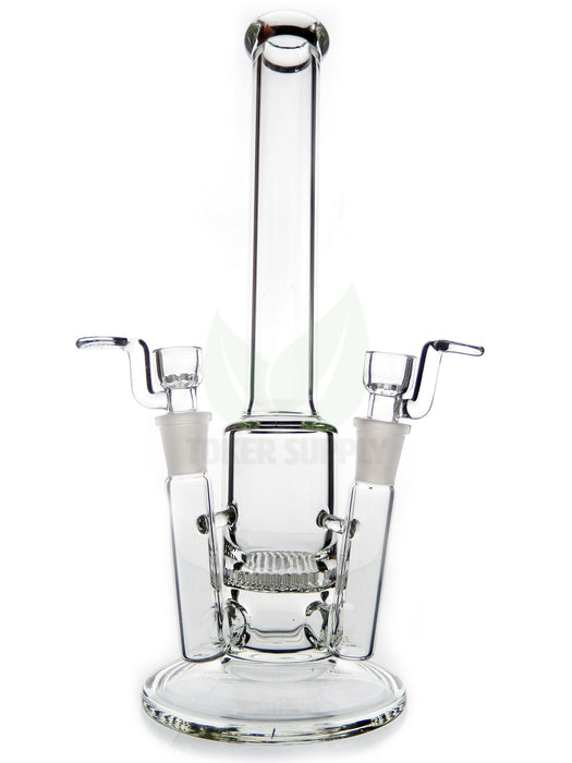 12" Double Bowl Honeycomb Water Pipe