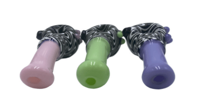 4'' Color Tube Hand Pipe - Toker Supply