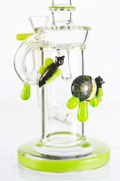 Bee Hive Inline Perc Recycler Rig - Toker Supply