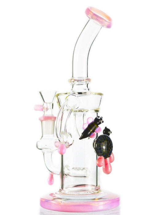 Bee Hive Inline Perc Recycler Rig - Toker Supply