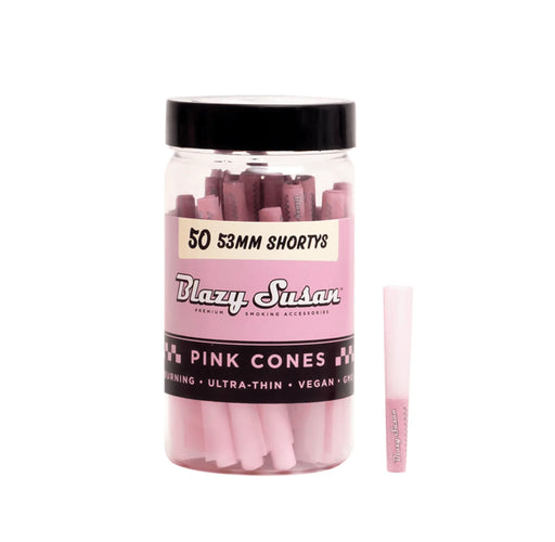 Blazy Susan Cones 53mm Shortys 50Ct - Toker Supply
