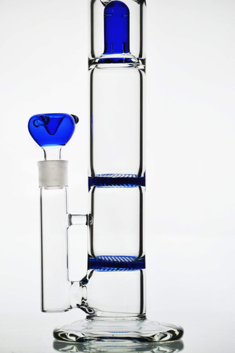 Double Honeycomb Bong with Splash Guard - Toker Supply