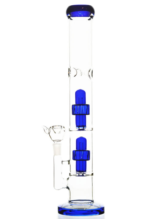 Double Stereo Perc Water Pipe - Toker Supply