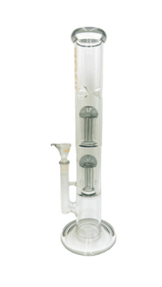 Double Tree Perc Water Pipe 16'' - Toker Supply