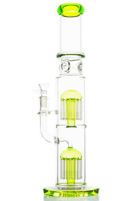 Double Tree Perc Water Pipe - Toker Supply
