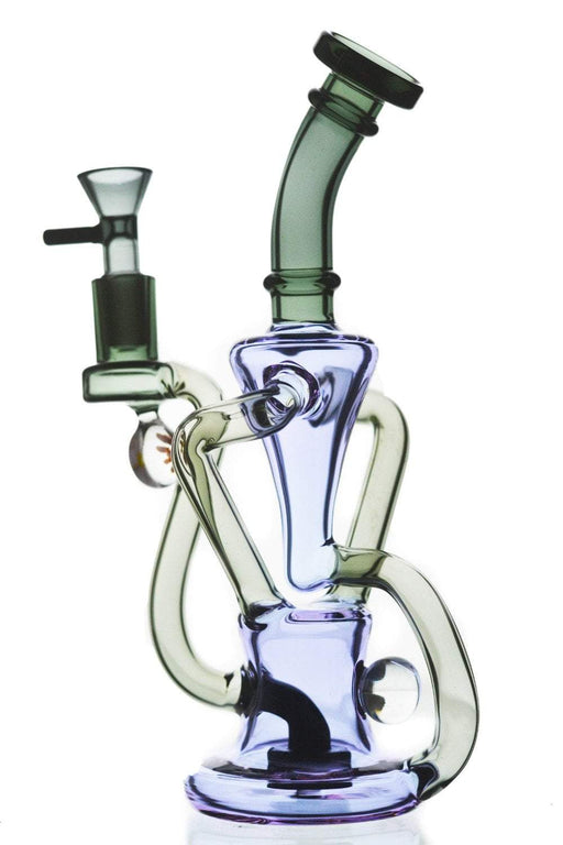 Dual Color Multi Arm Recycler Rig - Toker Supply