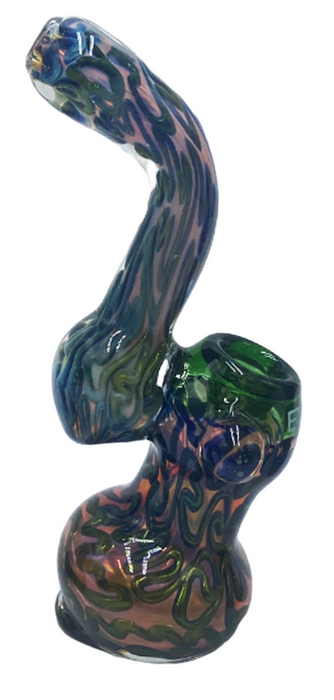 Fumed Bubbler with Spiral - Toker Supply