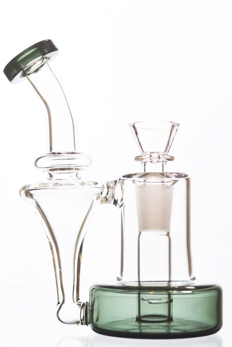 Hollow Base Funnel Recycler Dab Rig - Toker Supply