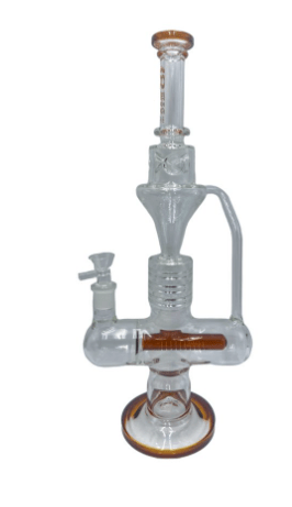 Inline Funnel Water Pipe 16'' - Toker Supply