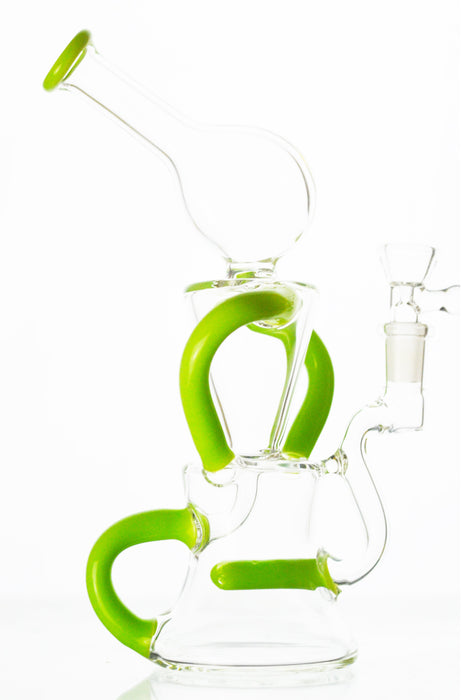 Jet Perc Dual Arm Recycler Dab Rig - Toker Supply
