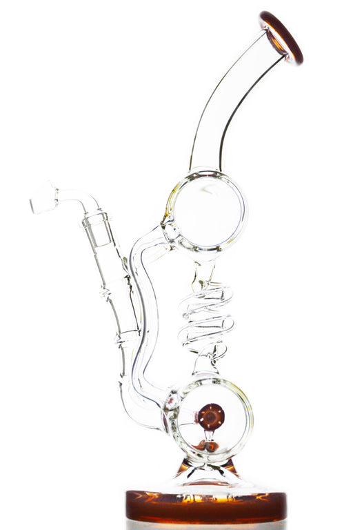 Lookah Glass - Spiral Cylinder Recycler - Toker Supply