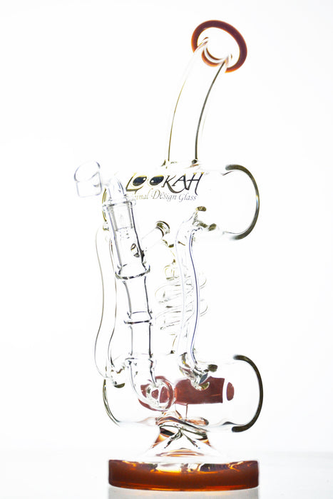Lookah Glass - Spiral Cylinder Recycler - Toker Supply