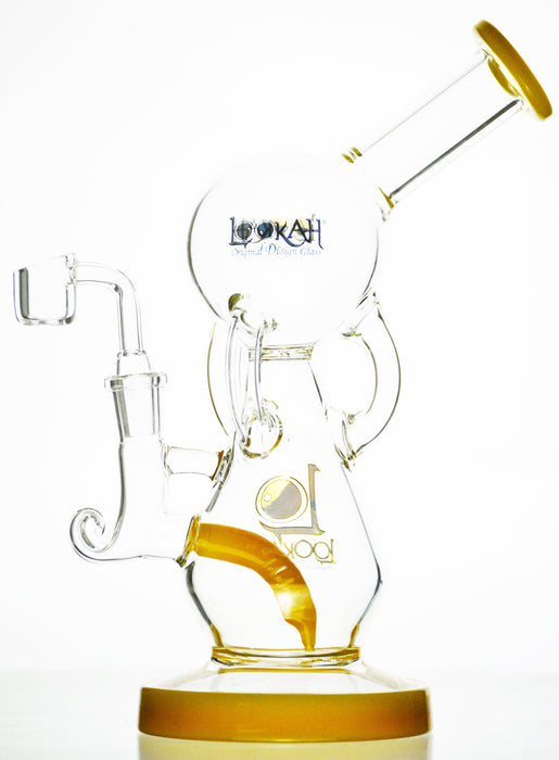 Lookah Glass - Triple Arm Recycler Rig - Toker Supply