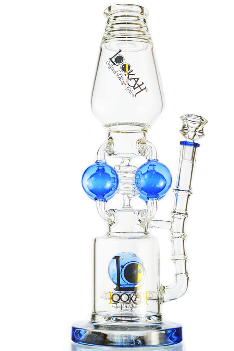 Lookah Quad Dome Spiral Sprinkler Perc Recycler - Toker Supply