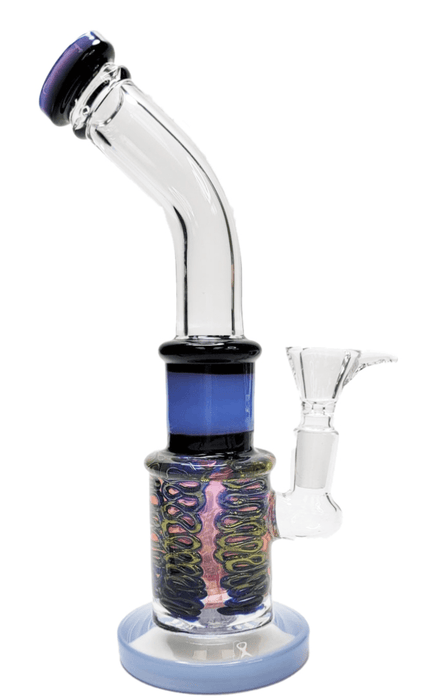 Mixed Color 10'' Water Pipe - Toker Supply