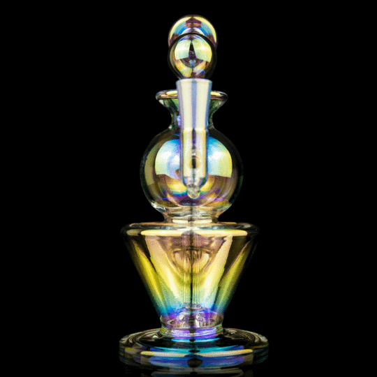 MJ Aresenal - Iriedescent Gemini Mini Dab Rig *Limited Edition* - Toker Supply