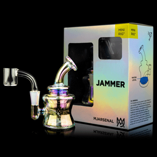 MJ Arsenal -  Iriedescent Jammer Mini Rig *Limited Edition* - Toker Supply