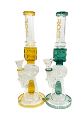Pyramid Donut Hole Water Pipe 16'' - Toker Supply