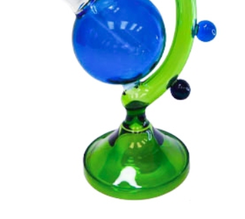 Rock Glass 10'' Dome w/ Bent Tube - Toker Supply