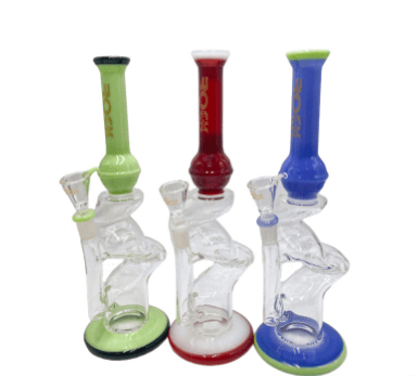 Rock Glass 12'' Colored Zong - Toker Supply