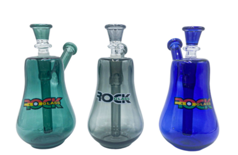 Rock Glass 7" Barrel Tube - Toker Supply