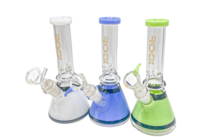 Rock Glass 8'' Colored Beaker - Toker Supply