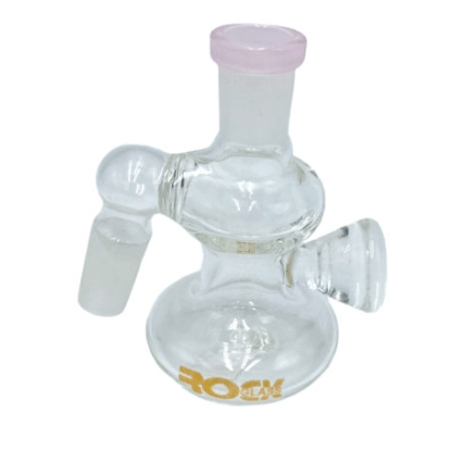 Rock Glass Dry Ash Catcher with Handle - Toker Supply