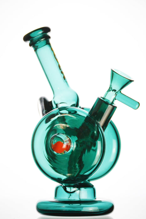 Rock Glass - Dual Wheel Recycler Rig - Toker Supply