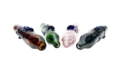 Rock Glass Fancy Steam Roller 4'' - Toker Supply
