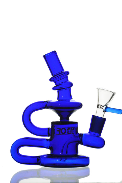 Rock Glass - Mini Recycler Dab Rig - Toker Supply