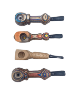 Round Wood Handpipe - Toker Supply