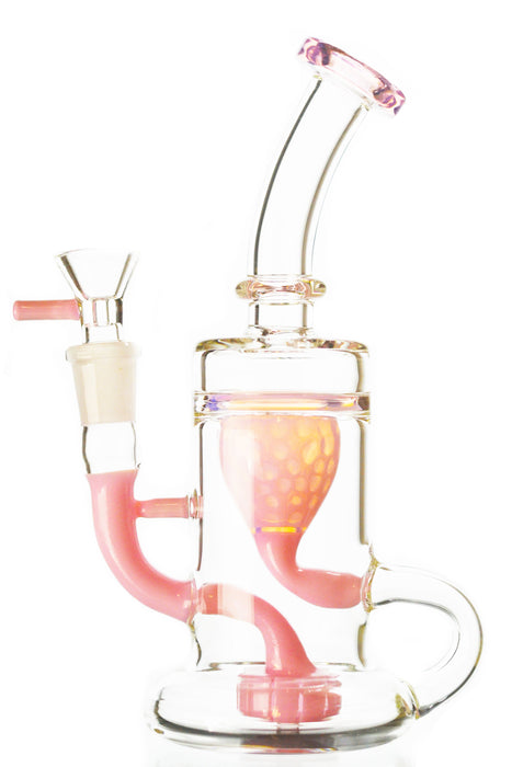 Showerhead Perc Funnel Recycler Rig - Toker Supply