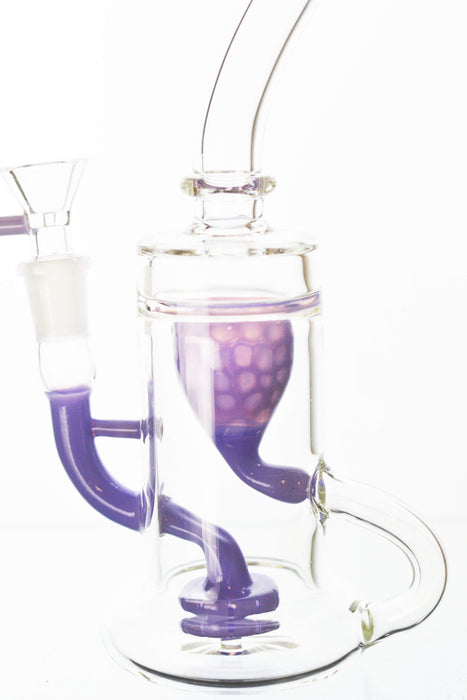 Showerhead Perc Funnel Recycler Rig - Toker Supply