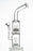 Showerhead Perc to Stereo Matrix Perc Water Pipe - Toker Supply