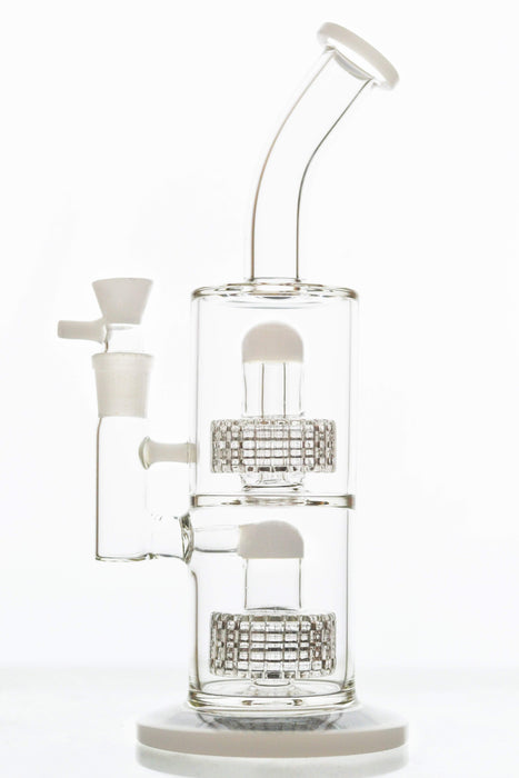 Thick Double Stereo Matrix Bong - Toker Supply