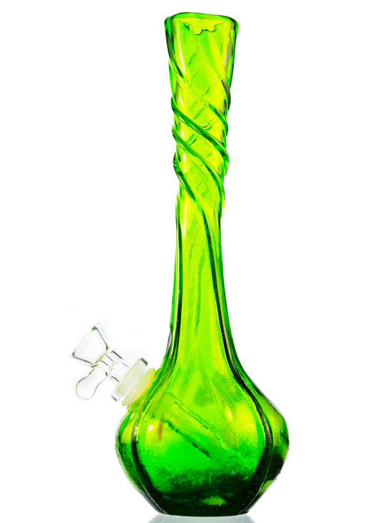 Twisted Sisters - 10" Glass Vase Shape Bong - Toker Supply