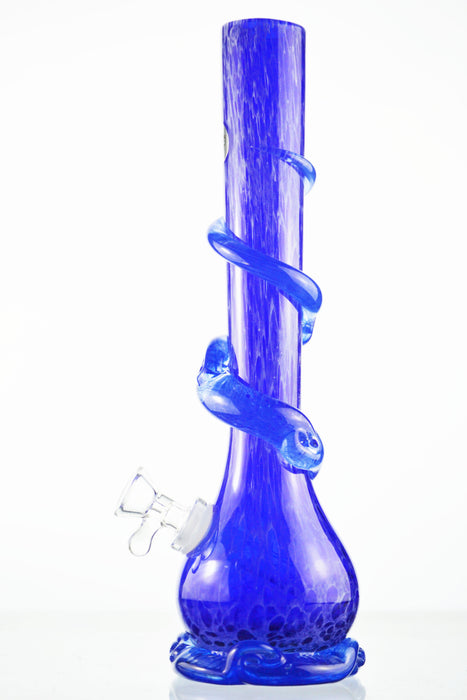 Twisted Sisters - 11" Large Spiral Bubble Bong - Toker Supply
