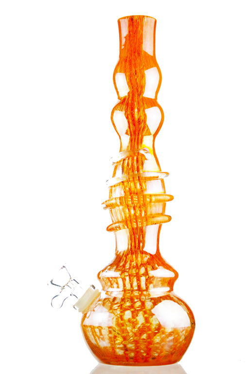 Twisted Sisters - 12" Wavy Colored Glass Bong - Toker Supply