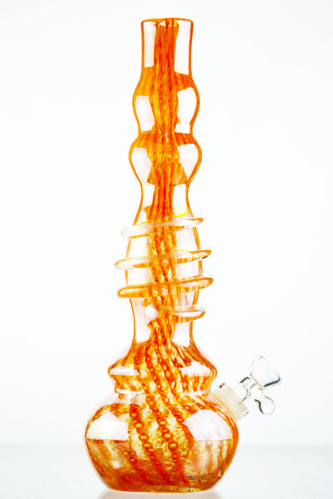 Twisted Sisters - 12" Wavy Colored Glass Bong - Toker Supply