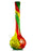Twisted Sisters - 16" Colored Glass Beaker Base Bong - Toker Supply