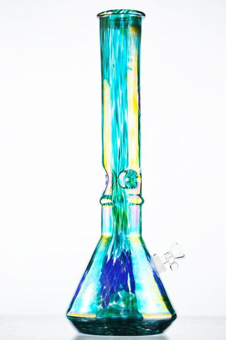 Twisted Sisters - 16" Colored Ice Beaker Bong - Toker Supply