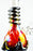 Twisted Sisters - 7" Spiral Glass Mini Beaker Bong - Toker Supply