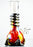 Twisted Sisters - 7" Spiral Glass Mini Beaker Bong - Toker Supply