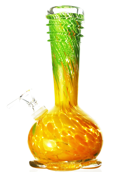 Twisted Sisters - 7" Thick Mouth Spiral Mini Beaker Bong - Toker Supply