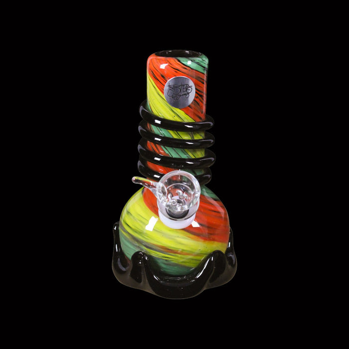 Twisted Sisters - 8"  The Rasta Man Bong - Toker Supply